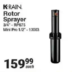 Mica KRAIN Rotor Sprayer offer