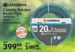 Mica GARDENA Classic Garden Hose Pipe offer