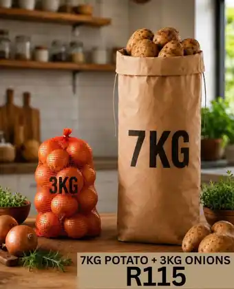 Take 'n Pay 7KG POTATO + 3KG ONIONS offer