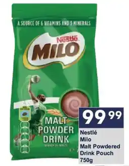 President Hyper Nestlé Milo Malt Powdered Drink Pouch offer