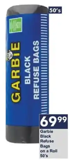President Hyper Garbie Black Refuse Bags on a Roll offer