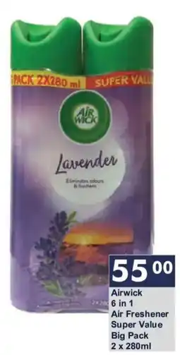 President Hyper Airwick 6 in 1 Air Freshener offer