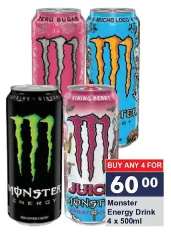 President Hyper Monster Energy Drink offer