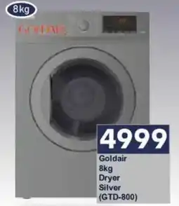 President Hyper Goldair 8kg Dryer Silver offer