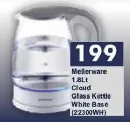 President Hyper Mellerware Cloud Glass Kettle offer