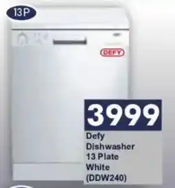 President Hyper Defy Dishwasher 13 Plate White offer