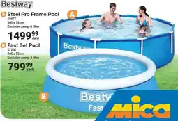 Mica Bestway Steel Pro Frame Pool offer