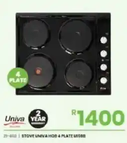 Fair Price Stove Univa Hob 4 Plate offer