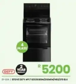 Fair Price STOVE DEFY 4PLT offer