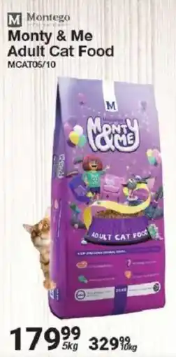 Mica Monty & Me Adult Cat Food offer
