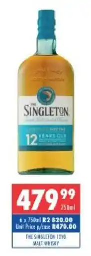 Ultra Liquors The Singleton 12YO Malt Whisky offer