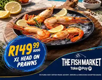 Take 'n Pay XL HEAD ON PRAWNS offer