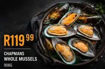 Take 'n Pay Chapmans Whole Mussels offer