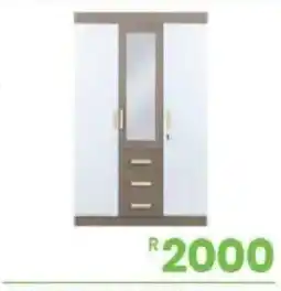 Fair Price Three Door Wardrobe offer