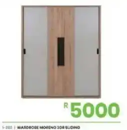 Fair Price WARDROBE MORENO 3DR SLIDING offer
