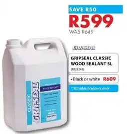 Chamberlain GRIPSEAL CLASSIC WOOD SEALANT offer