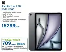 Incredible Connection iPad Air 11 inch M4 offer