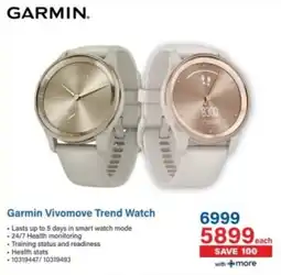 Incredible Connection Garmin Vivomove Trend Watch offer
