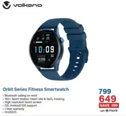 Incredible Connection Volkano Orbit Series Fitness Smartwatch offer