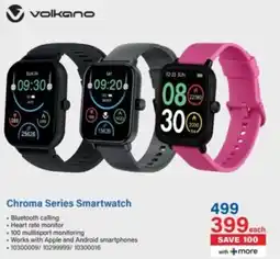 Incredible Connection Volkano Chroma Series Smartwatch offer