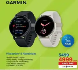 Incredible Connection Garmin Vívovactive 5 Aluminium offer