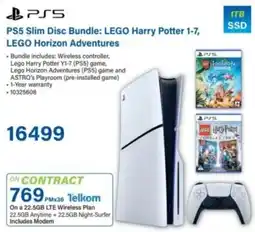 Incredible Connection PS5 Slim Disc Bundle: LEGO Harry Potter 1-7, LEGO Horizon Adventures offer