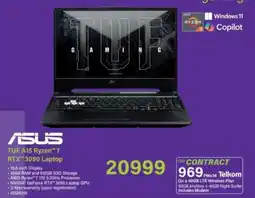 Incredible Connection ASUS TUF A15 Ryzen 7 RTX 3050 Laptop offer