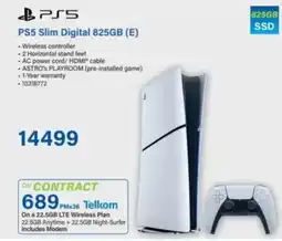 Incredible Connection PS5 Slim Digital 825GB (E) offer