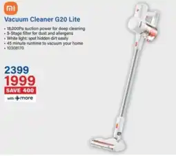 Incredible Connection Vacuum Cleaner G20 Lite offer