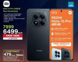 Incredible Connection REDMI Note 15 Pro offer