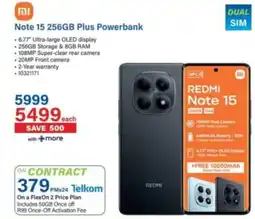 Incredible Connection Redmi Note 15 offer