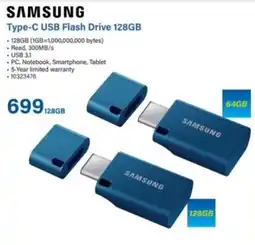 Incredible Connection SAMSUNG Type-C USB Flash Drive 128GB offer