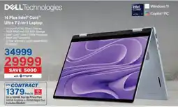 Incredible Connection Dell Technologies 14 Plus Intel Core Ultra 7 2-in-1 Laptop offer