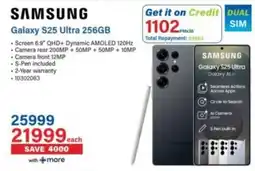 Incredible Connection SAMSUNG Galaxy S25 Ultra 256GB offer
