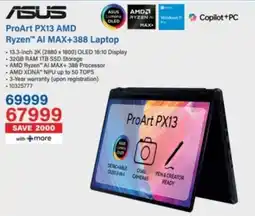 Incredible Connection ASUS ProArt PX13 offer