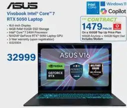 Incredible Connection Asus Vivobook Intel Core 7 RTX 5050 Laptop offer
