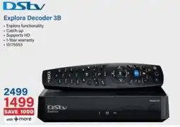 Incredible Connection DStv Explora Decoder 3B offer
