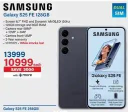 Incredible Connection Samsung Galaxy S25 FE 128GB offer