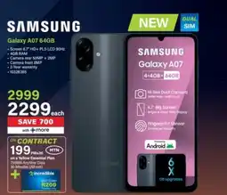 Incredible Connection SAMSUNG Galaxy A07 64GB offer