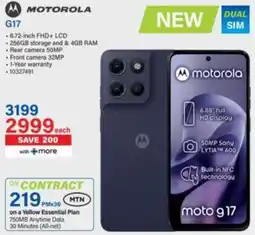 Incredible Connection motorola moto g17 offer