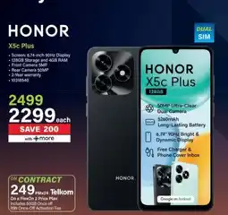 Incredible Connection HONOR X5c Plus offer