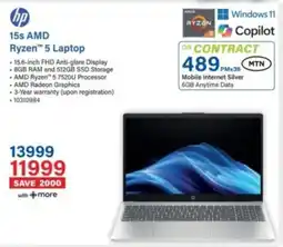 Incredible Connection HP 15s AMD Ryzen 5 Laptop offer
