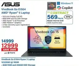 Incredible Connection ASUS VivoBook Go E1504 offer
