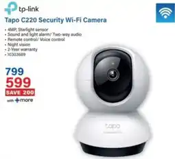 Incredible Connection Tapo C220 Security Wi-Fi Camera offer