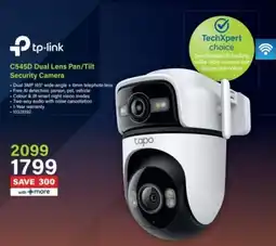 Incredible Connection tp-link C545D Dual Lens Pan/Tilt Security Camera offer