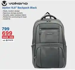 Incredible Connection Jayden 15.6" Backpack Black offer