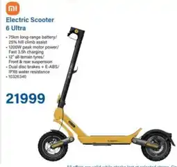 Incredible Connection Electric Scooter 6 Ultra offer