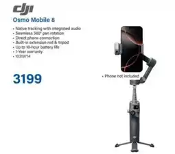 Incredible Connection DJI Osmo Mobile 8 offer