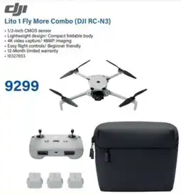 Incredible Connection DJI Lito 1 Fly More Combo offer