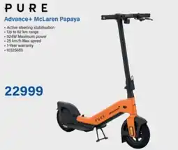Incredible Connection PURE Advance+ McLaren Papaya offer